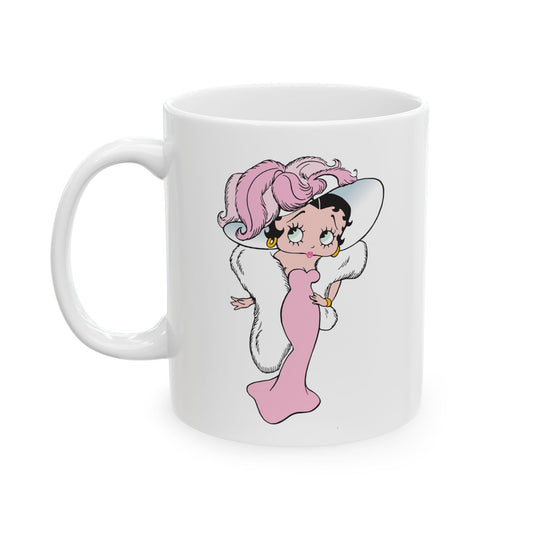 Fancy Betty Boop Ceramic Mug, (11oz, 15oz)