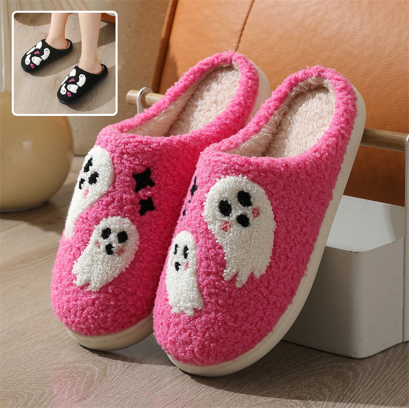 Halloween Ghosts Cotton Slippers