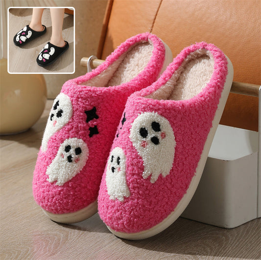 Halloween Ghosts Cotton Slippers