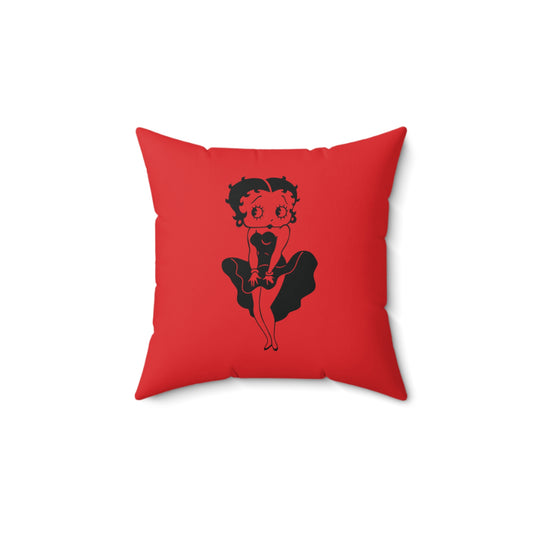 Red Betty Boop Pillow