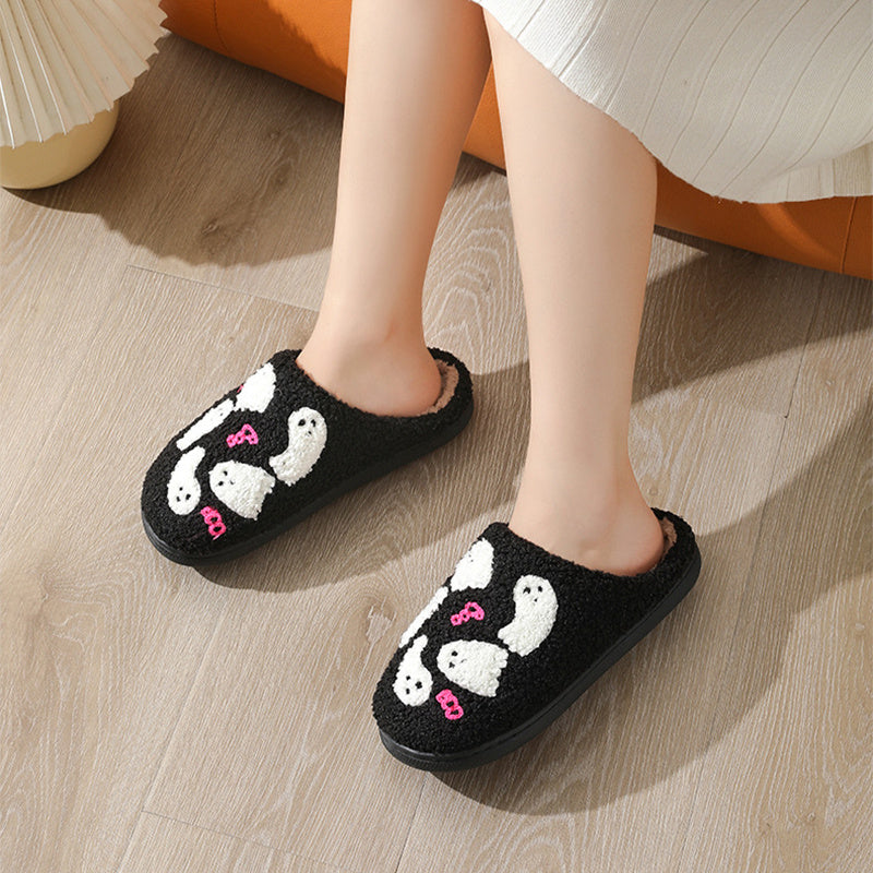 Halloween Ghosts Cotton Slippers