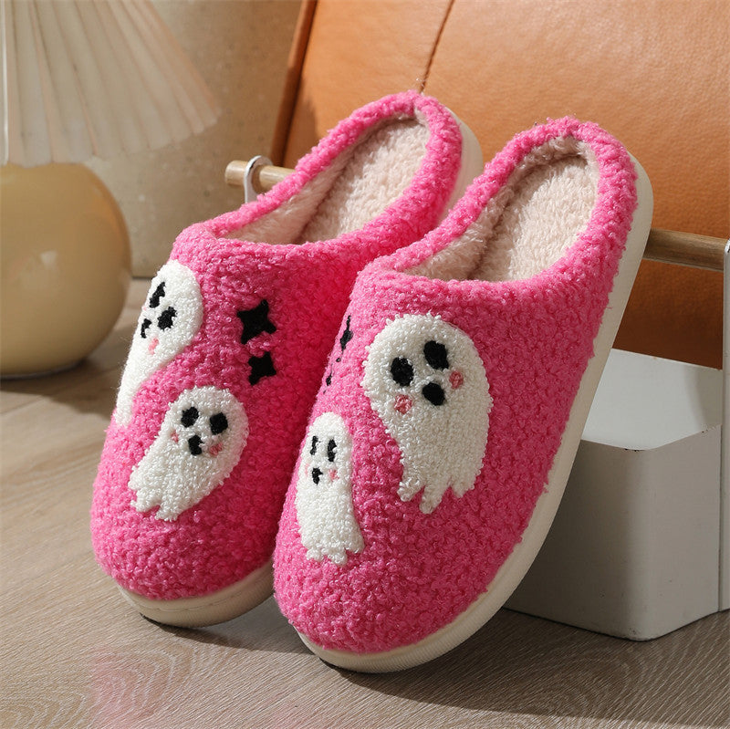 Halloween Ghosts Cotton Slippers