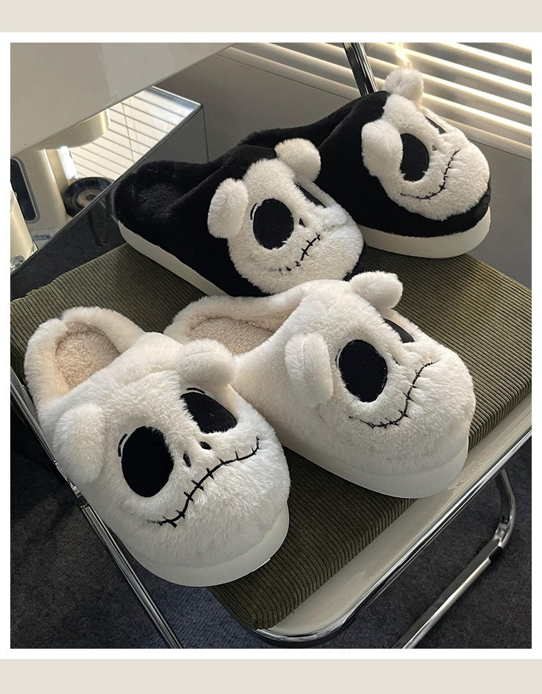 Bear Skull Slippers