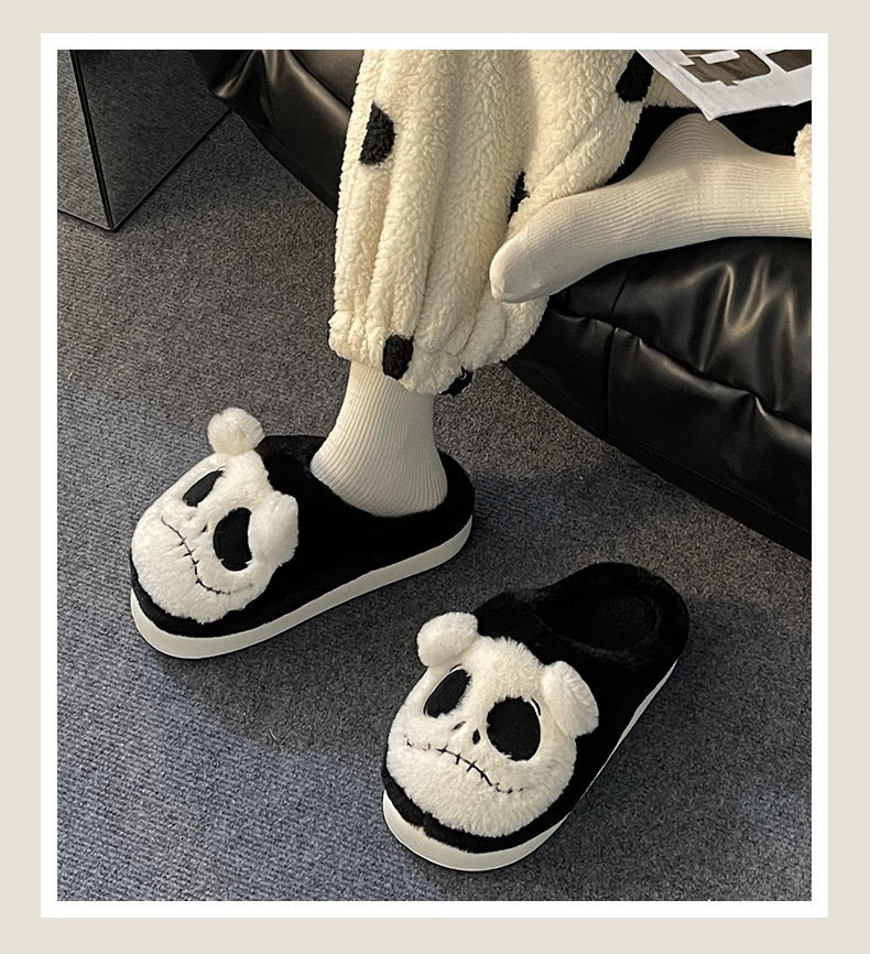 Bear Skull Slippers