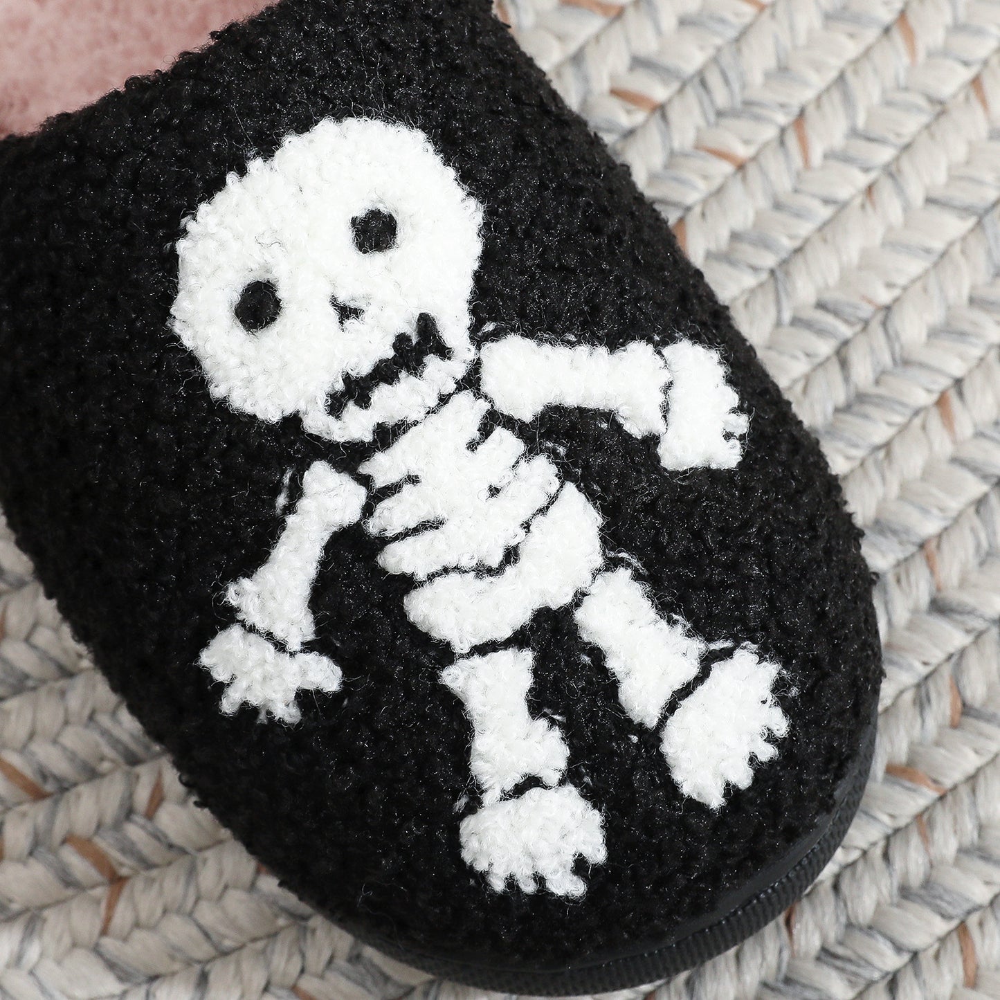 Halloween Skeleton Slippers