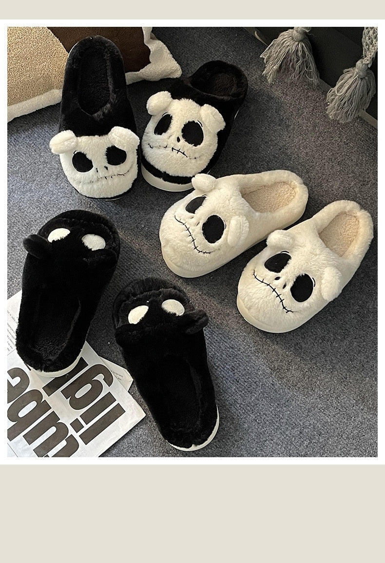 Bear Skull Slippers